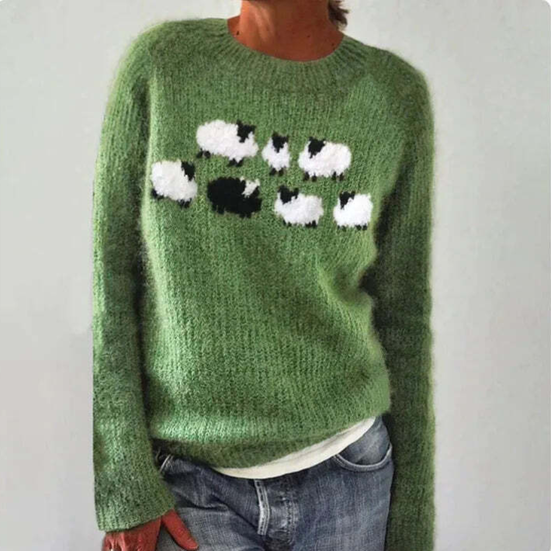 Robe élégante en tricot pour femme