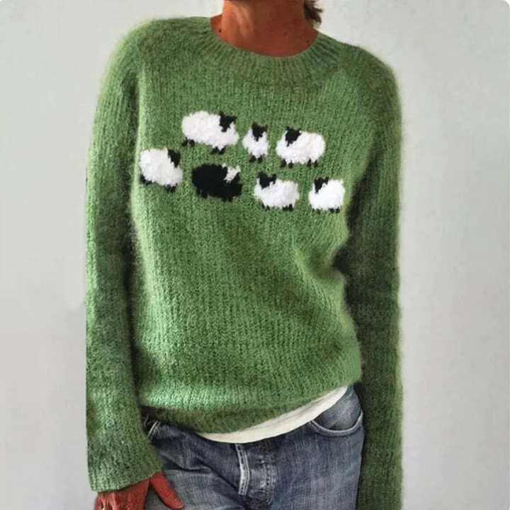 Robe élégante en tricot pour femme