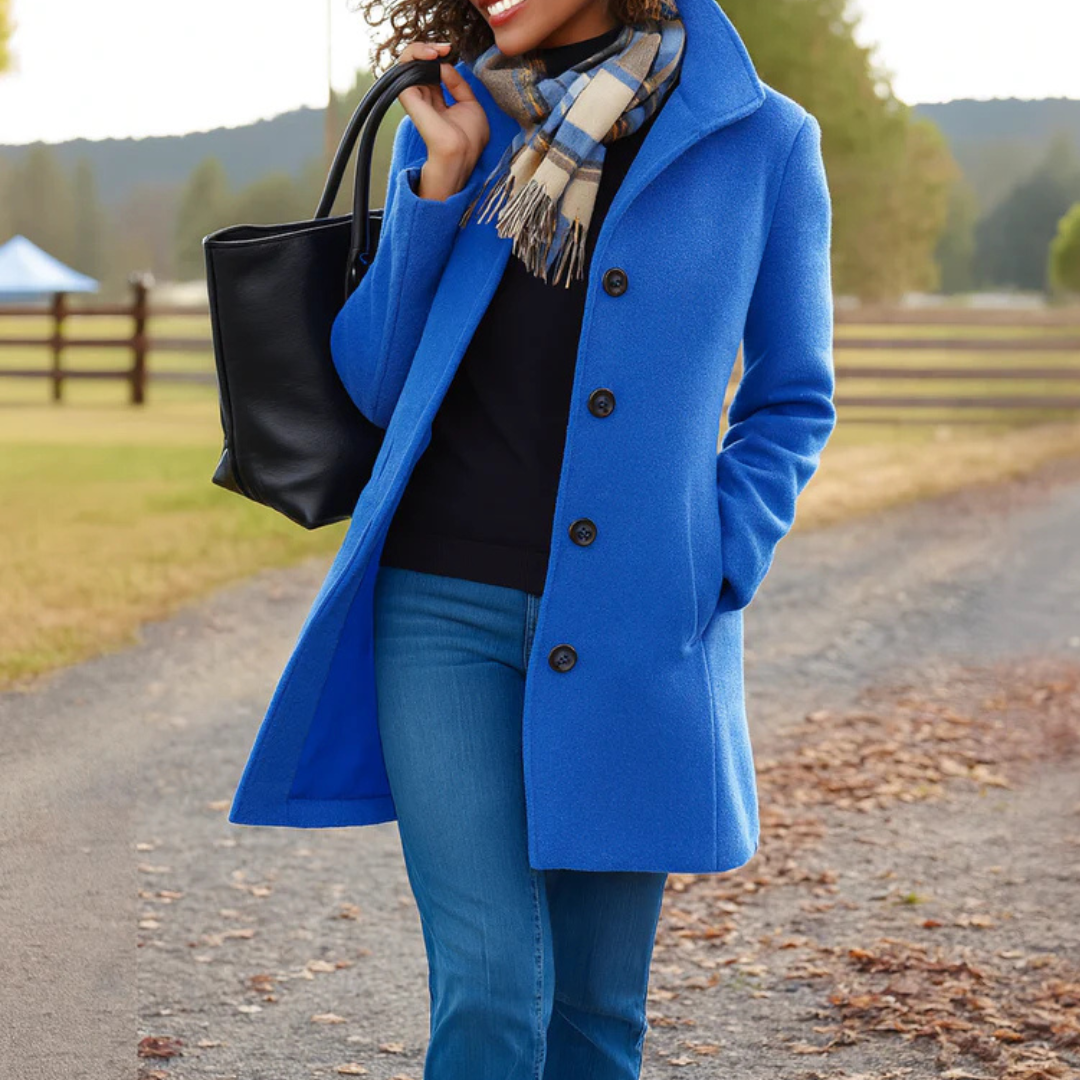 Manteau élégant pour femme à coupe moderne