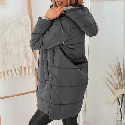 Veste d'hiver légère à capuche