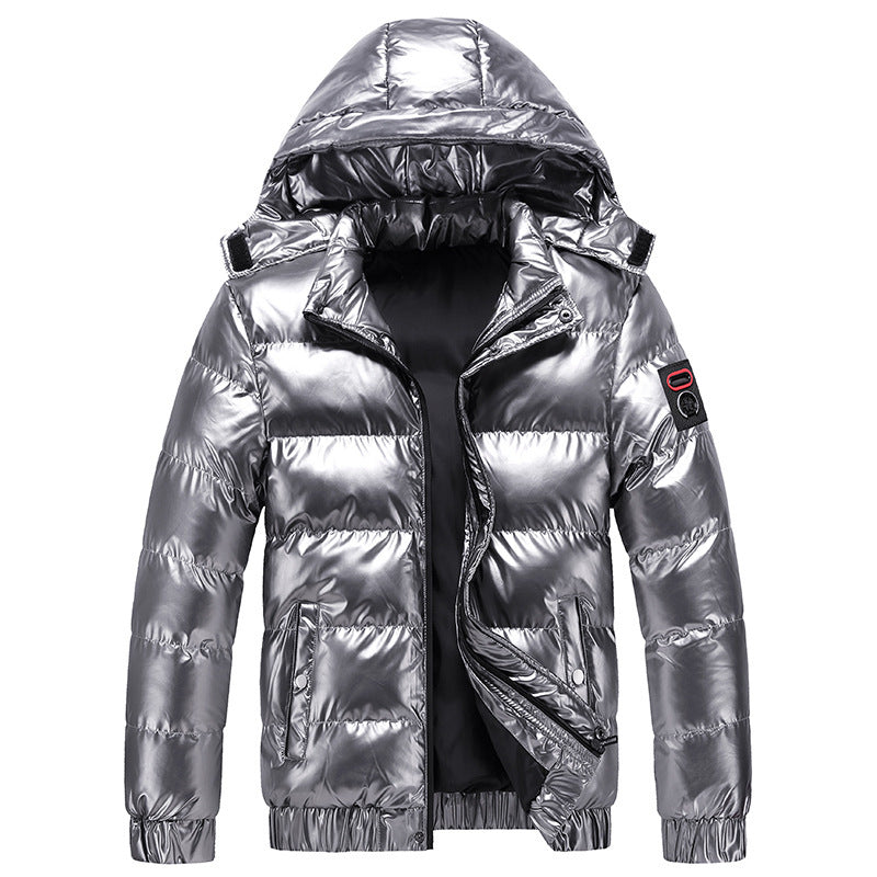 Veste d'hiver homme Décontractée Résistante aux intempéries Isolée