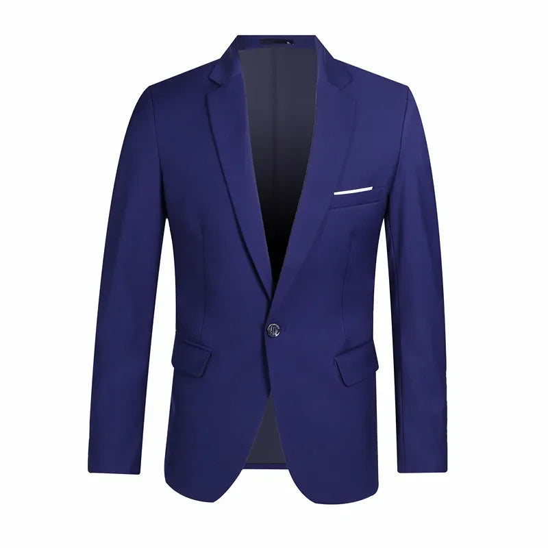 Blazers modernes pour homme, coupe slim
