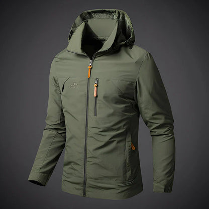 Veste décontractée homme à capuche Sportive