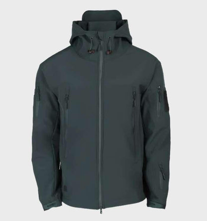 Veste d'hiver imperméable noire pour homme