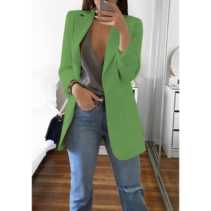 Blazer femme kaki mode automne