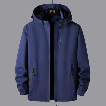 Imperméable unisexe stylé avec capuche