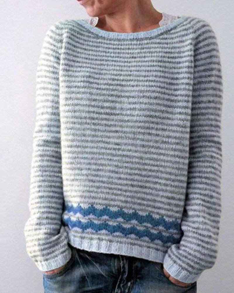 Pull femme style rétro