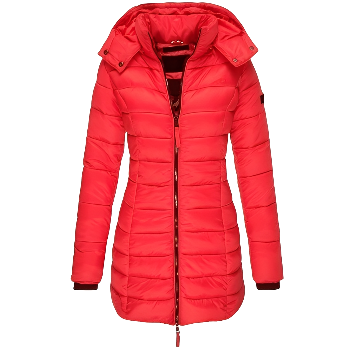 Manteau élégant pour femme, chaudement rembourré