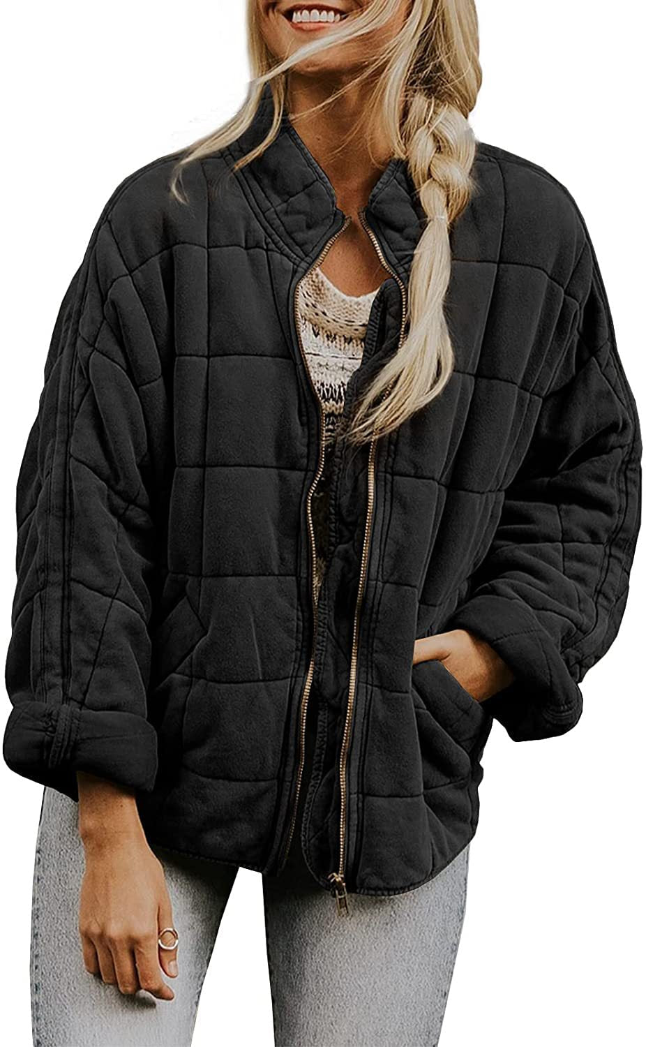 Veste confortable pour femme avec poches pratiques