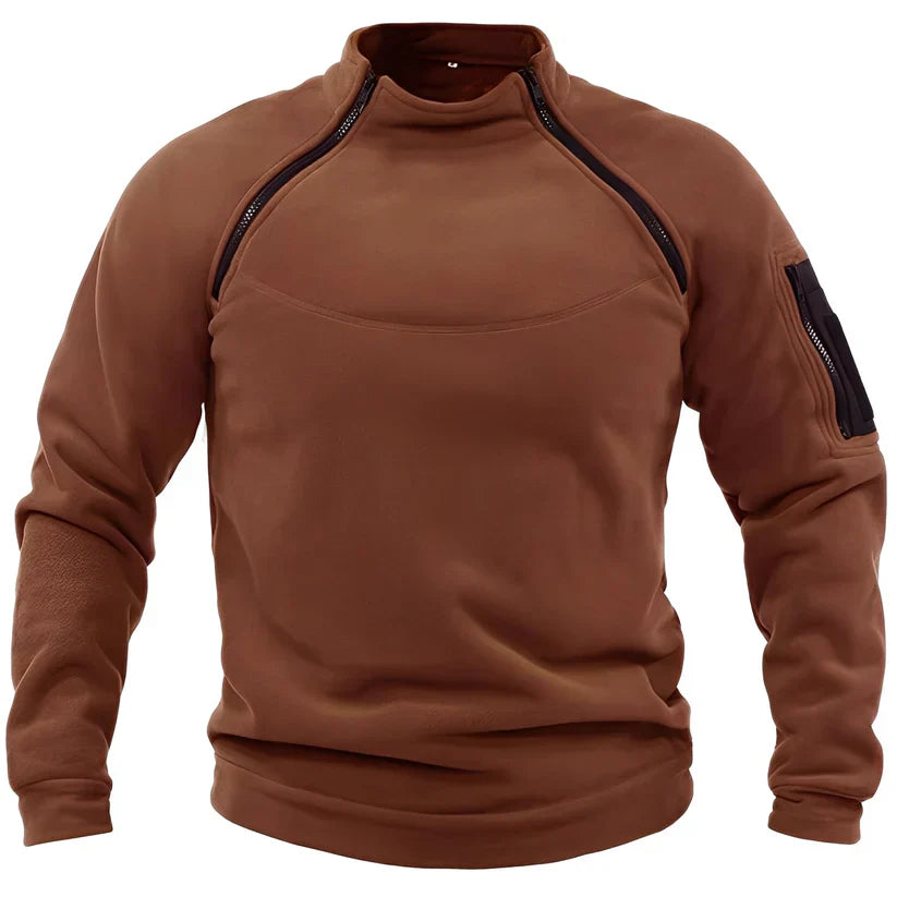 Pull en polaire tactique homme outdoor