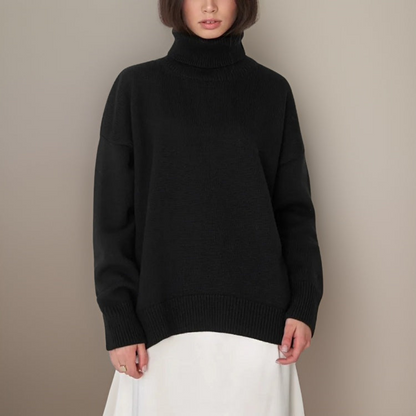 Femmes Col Roulé Chaud Hiver