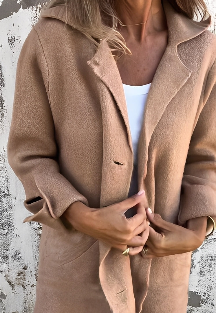 Long cardigan confortable pour femme