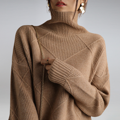 Pulls col roulé élégants pour femme
