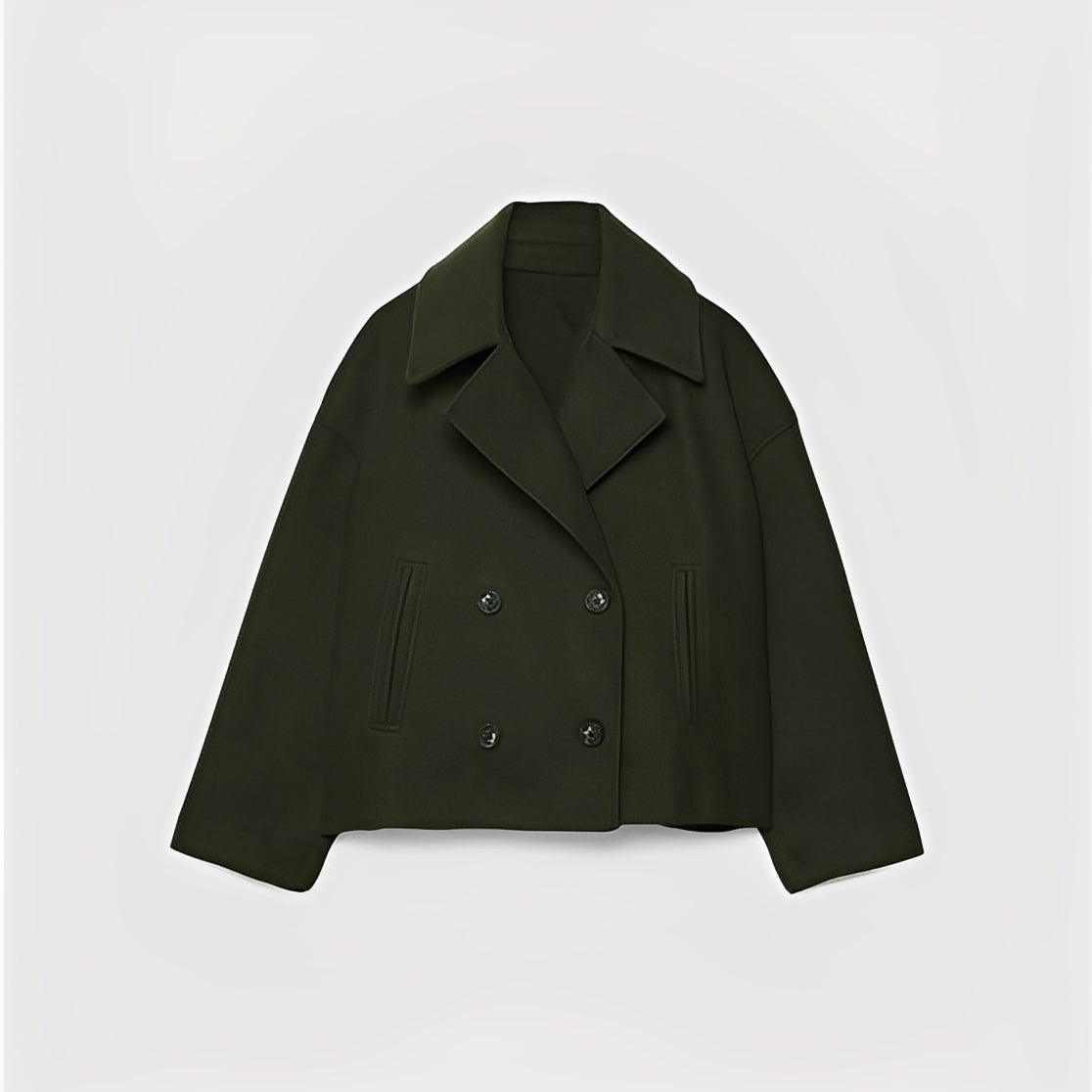 Veste courte confortable pour femme style décontracté