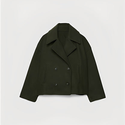 Veste courte confortable pour femme style décontracté