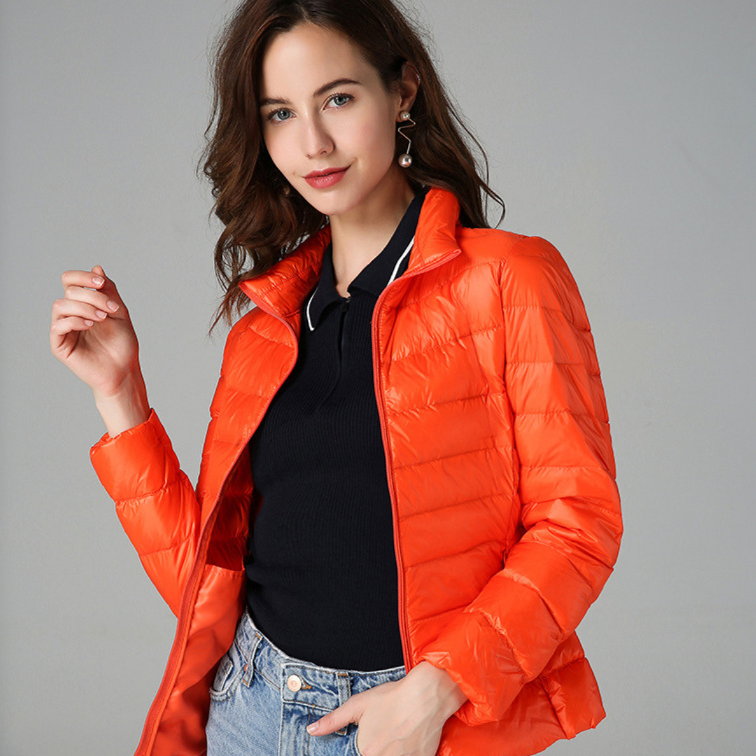 Veste pour femme légère mi-saison coupe moderne
