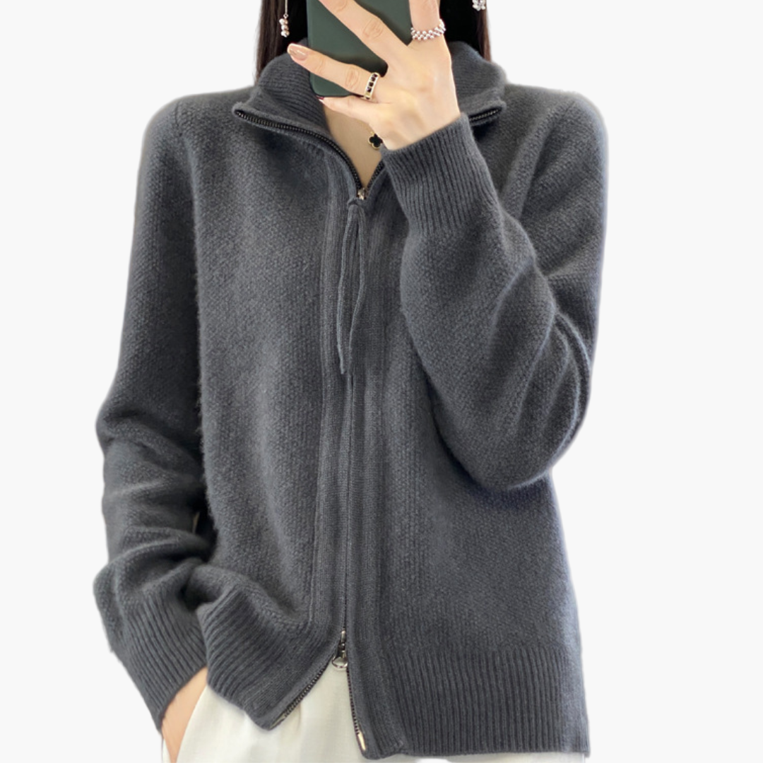 Gilet moderne zippé élégant