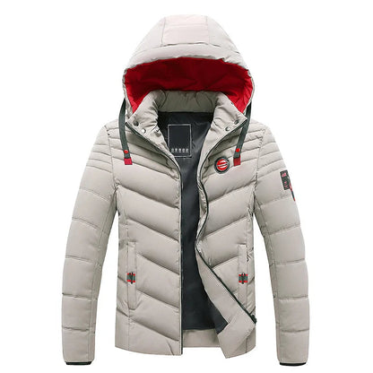 Blouson d'hiver homme chaud en duvet