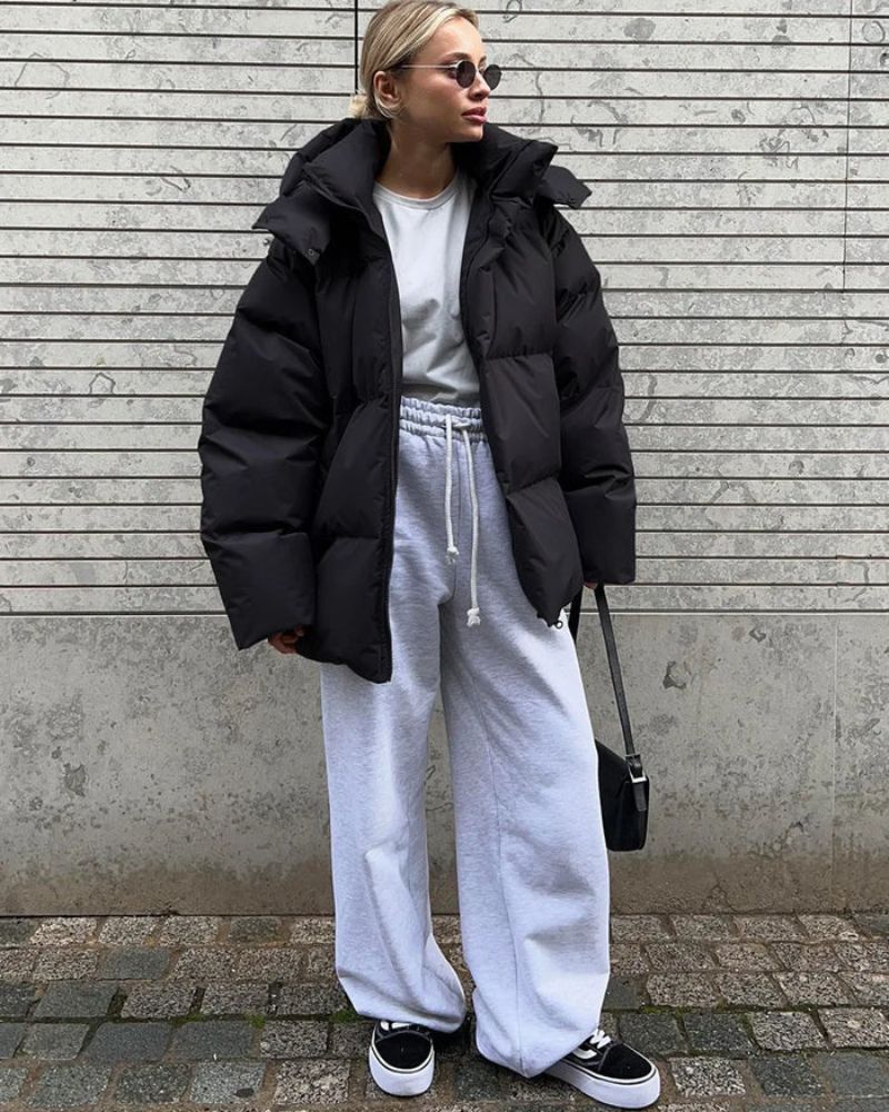 Veste confortable pour femme en polaire de coton
