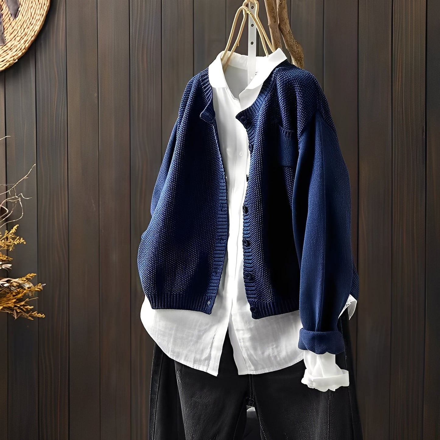 Cardigan élégant Femme Classique Lacé