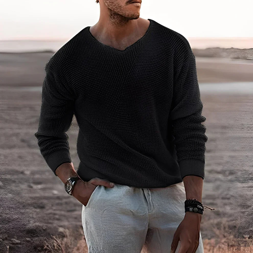 Pull élégant pour homme en cachemire chaud