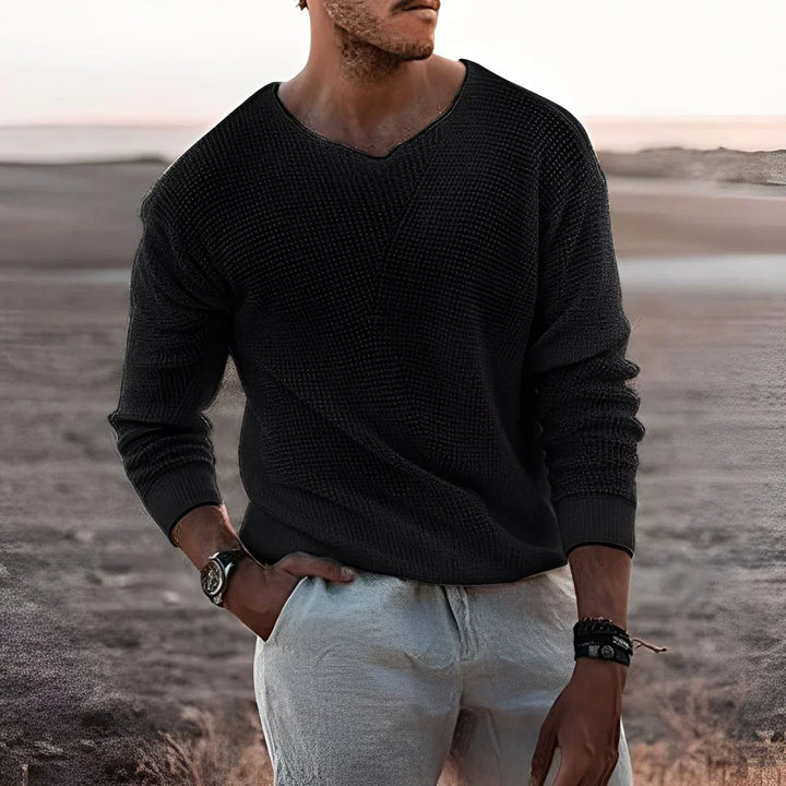 Pull élégant pour homme en cachemire chaud