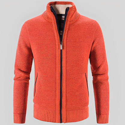Cardigan zippé pratique pour hommes