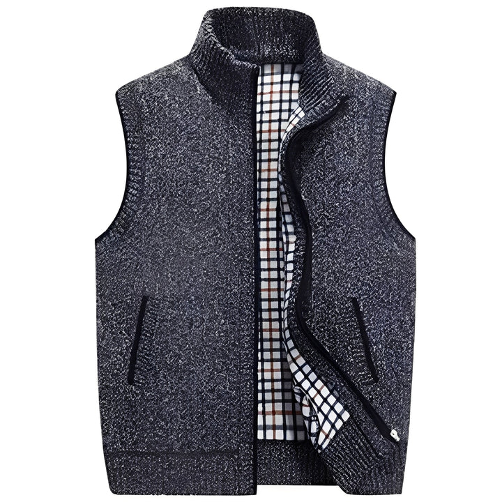 Gilet élégant en polaire pour hommes