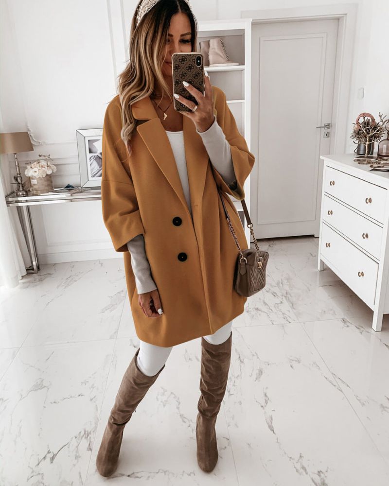 Manteau élégant pour femme design tendance