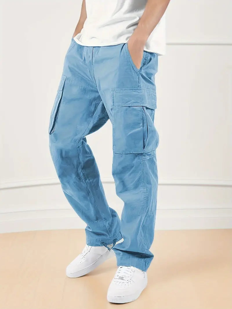 Pantalon de jogging confortable pour homme avec ceinture élastique