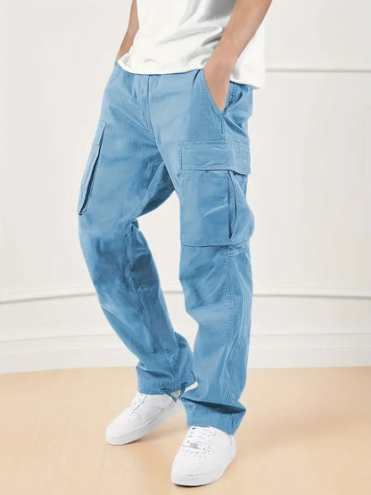 Pantalon de jogging confortable pour homme avec ceinture élastique