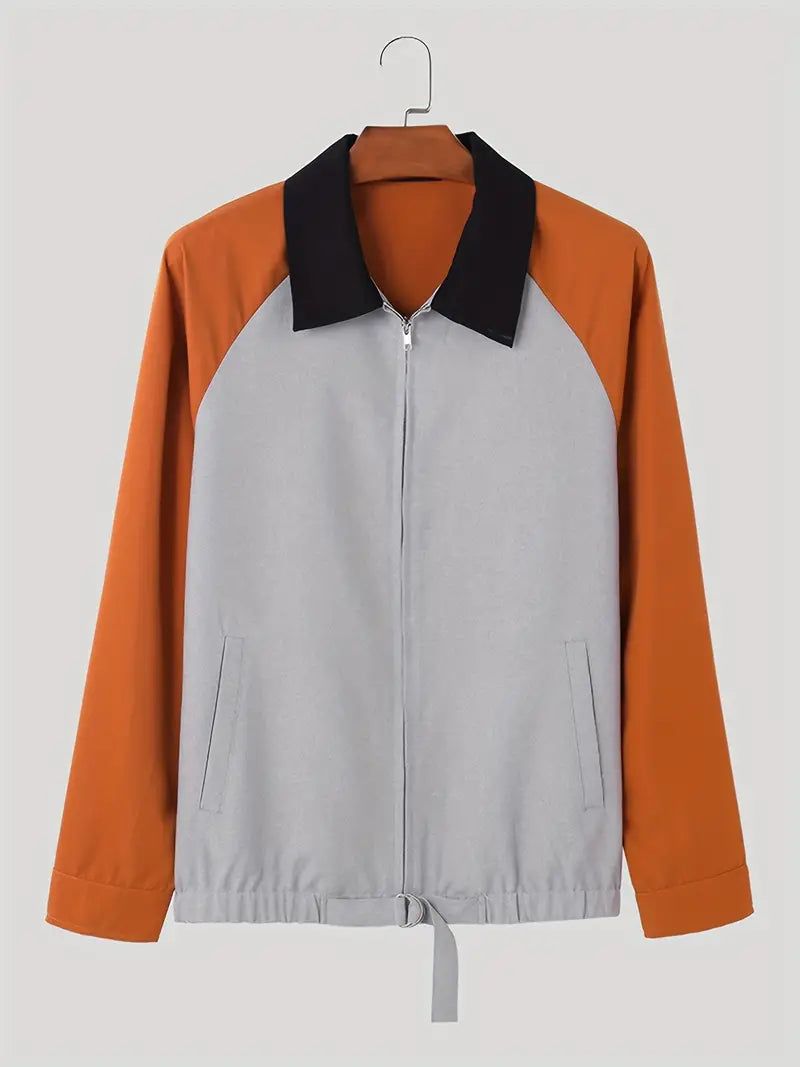 Veste homme tendance style colorblock