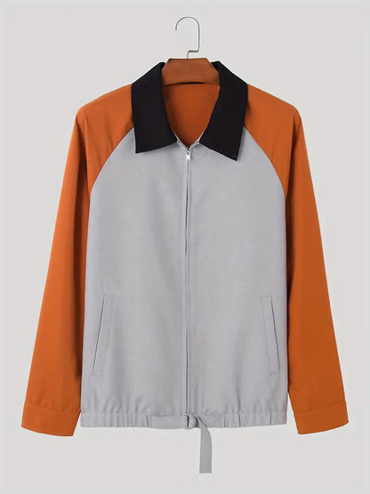 Veste homme tendance style colorblock
