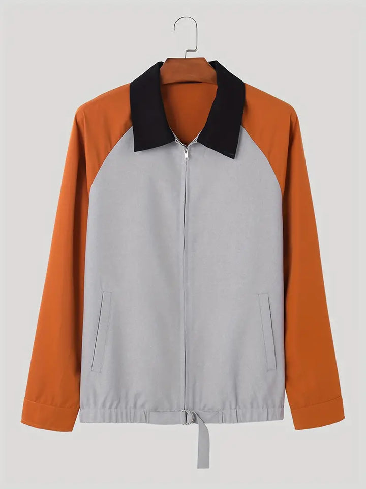 Veste homme tendance style colorblock