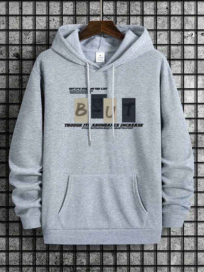 Garrett – Sweat à capuche imprimé graphique pour homme