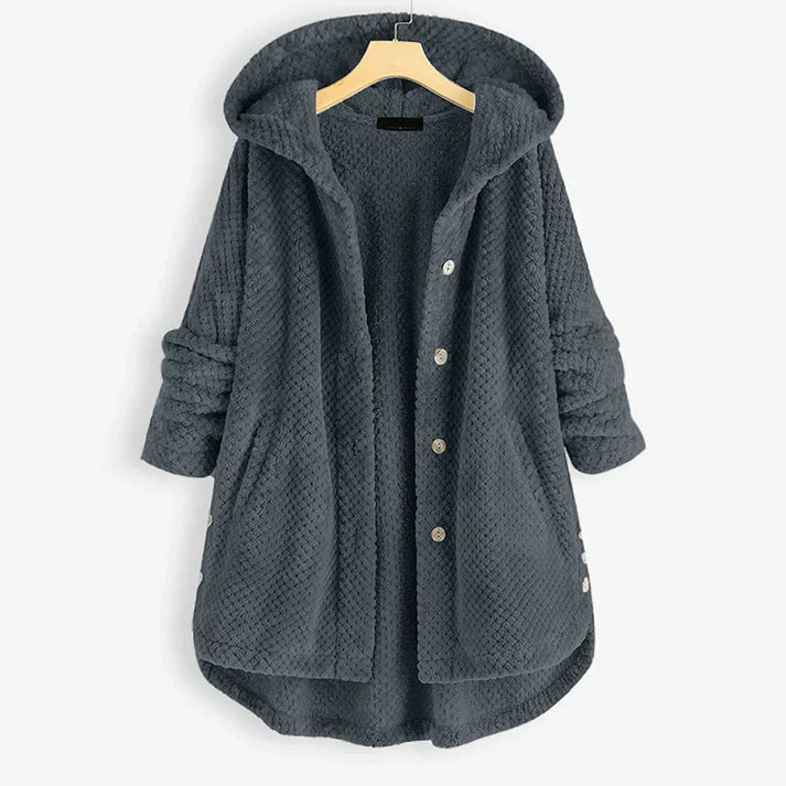 Veste d'hiver femme polaire chaude et élégante