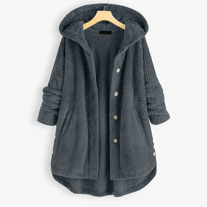 Veste d'hiver femme polaire chaude et élégante
