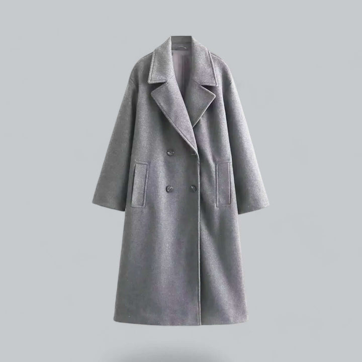 Manteau surdimensionné pour femme, fermeture boutonnée, moderne