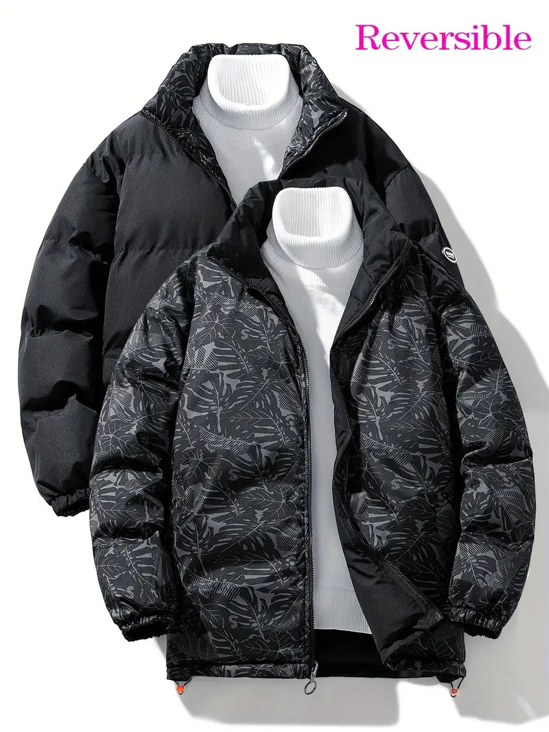 Veste homme mode décontractée réversible