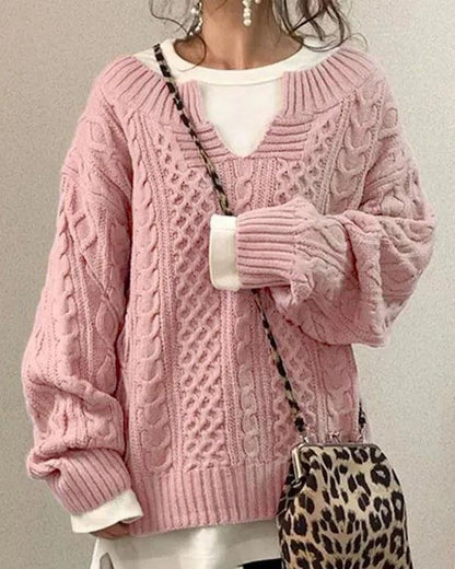 Pull doux, chaud et élégant