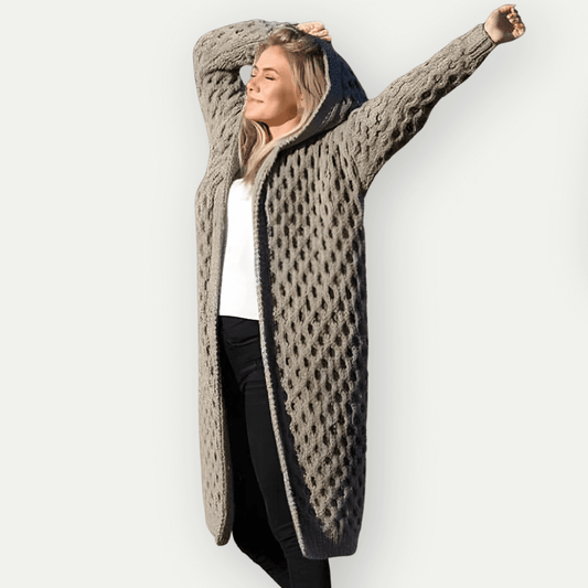 Damen Winterjacke Langärmlig Kapuzenmodell - IdealeKleiden