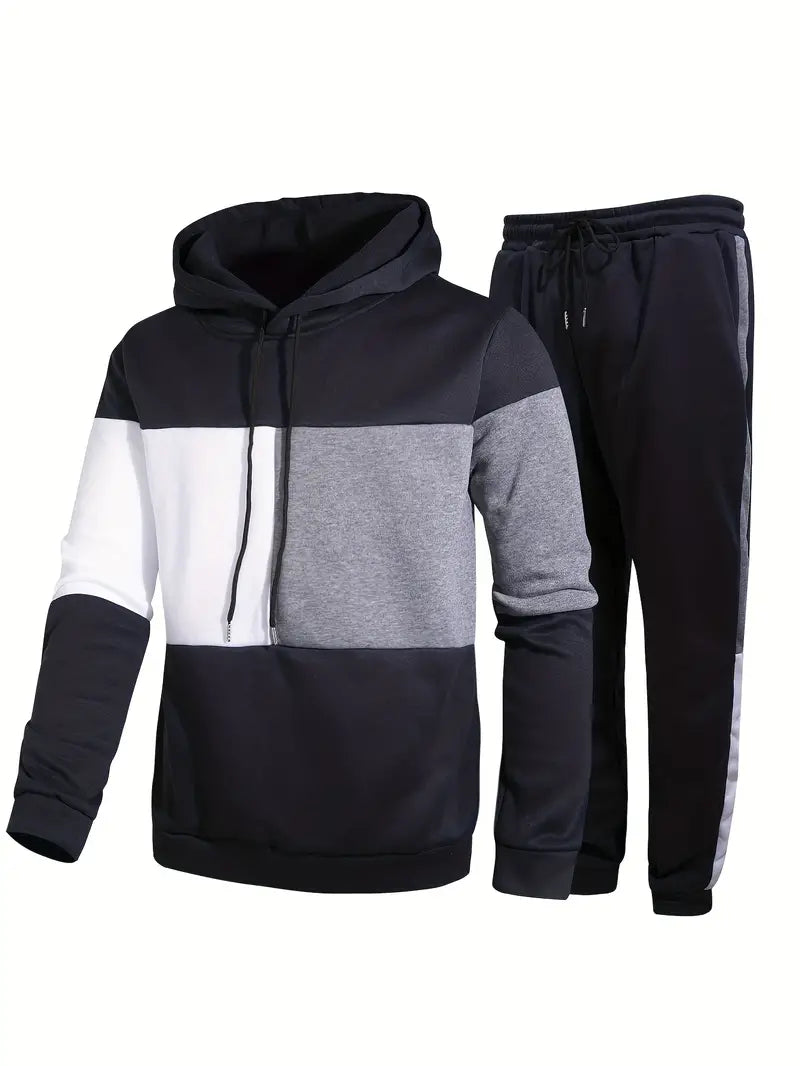 Ensemble sweat à capuche chaud et douillet pour homme