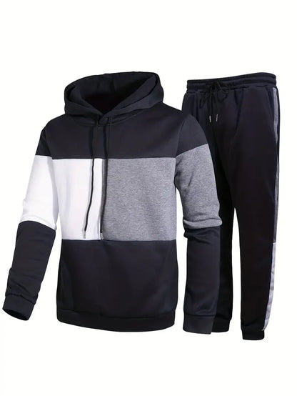 Ensemble sweat à capuche chaud et douillet pour homme