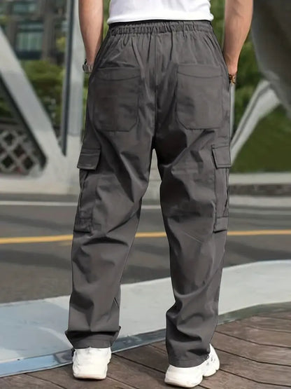 Pantalon cargo homme multipoches