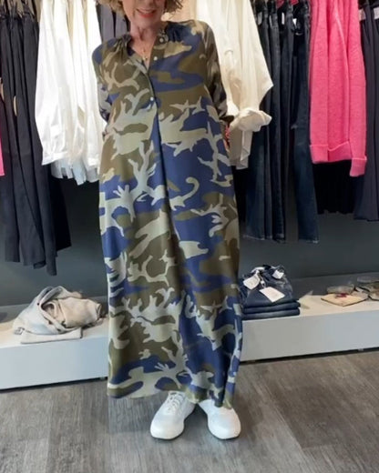 Vêtements style militaire Imprimé camouflage