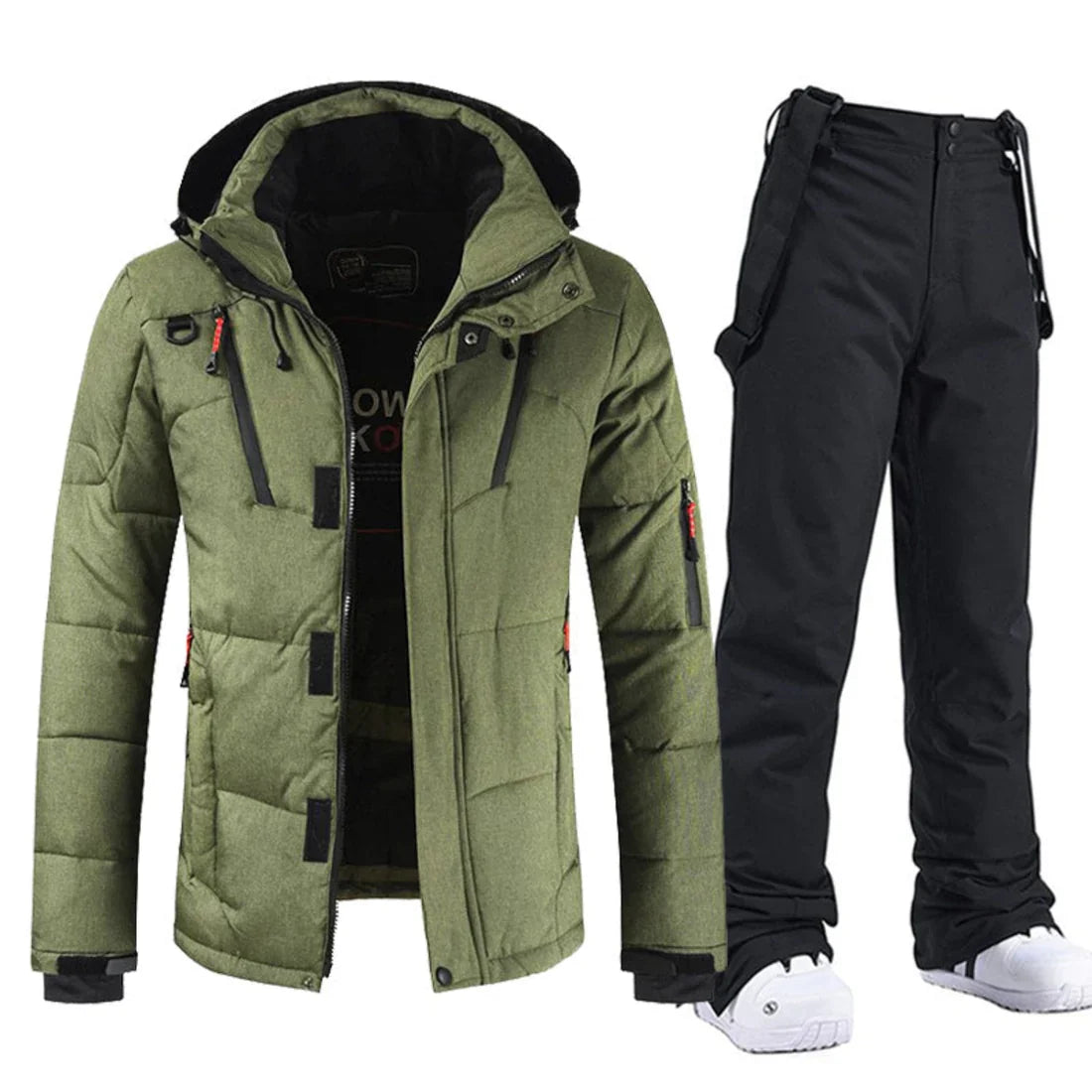 Ensemble Vestes d'Extérieur Homme Hiver Chaud