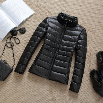 Kapuzenpuffer Mantel Warm Gemütlich - IdealeKleiden