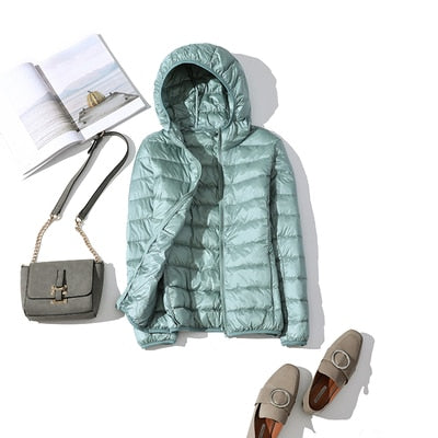Manteau doudoune à capuche Chaud Confortable