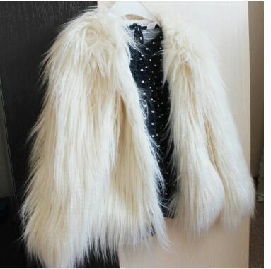 Veste femme en fausse fourrure Coupe ample et douce Design élégant