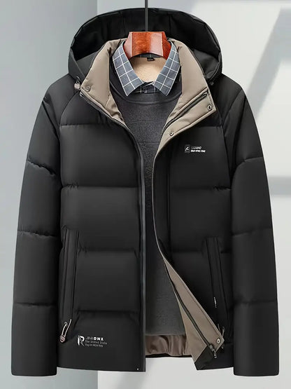 Élégant manteau d'hiver pour homme, style business